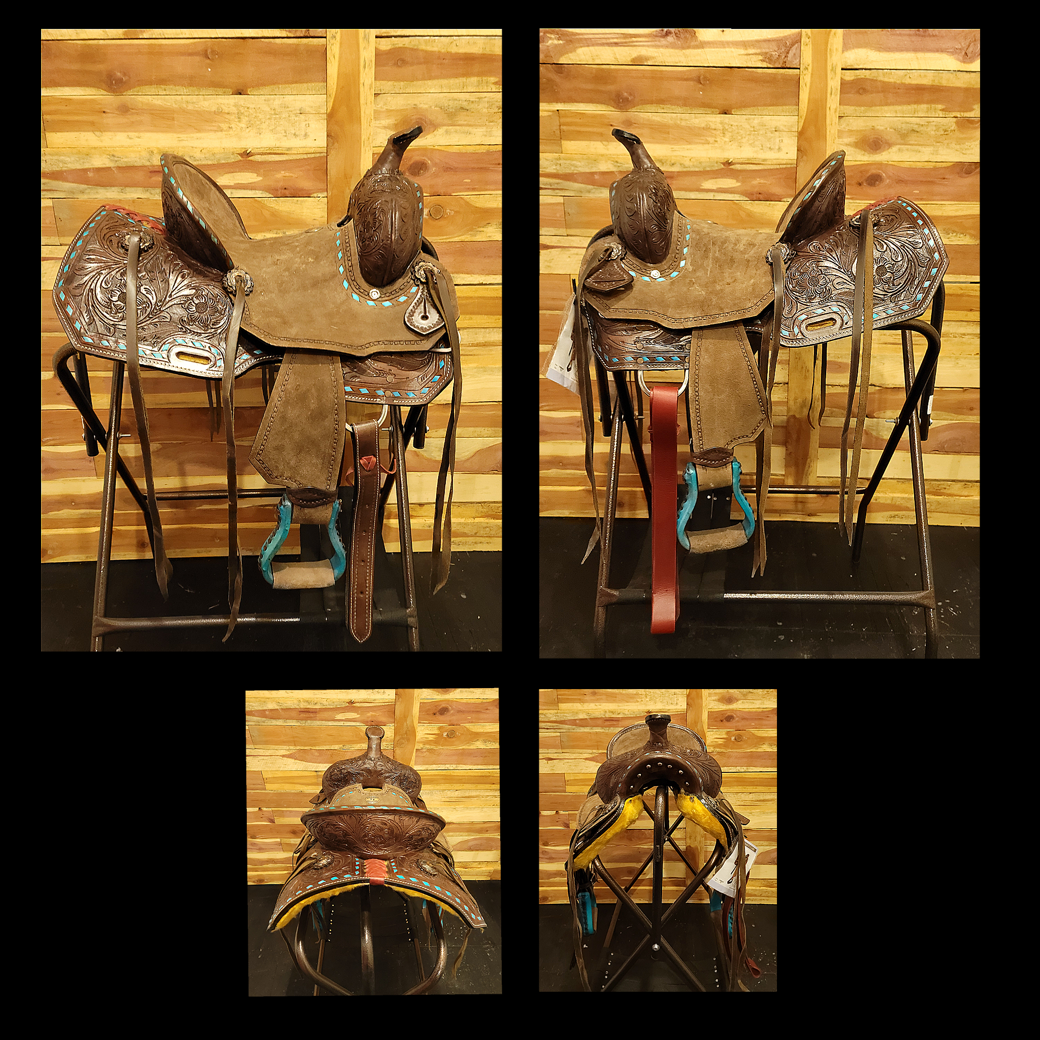 Double T Youth Roping Style Saddle from Horse's Hiney Tack Shack