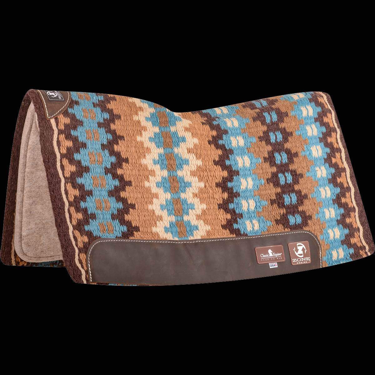 Zone 3/4" Blanket Top Saddle Pad