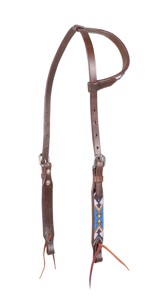 Beaded Arrows slip ear headstall