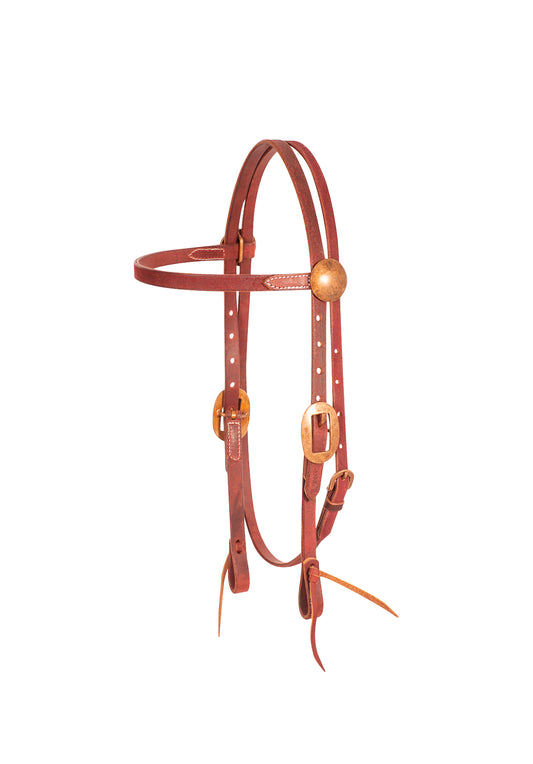 Latigo Browband headstall roughout