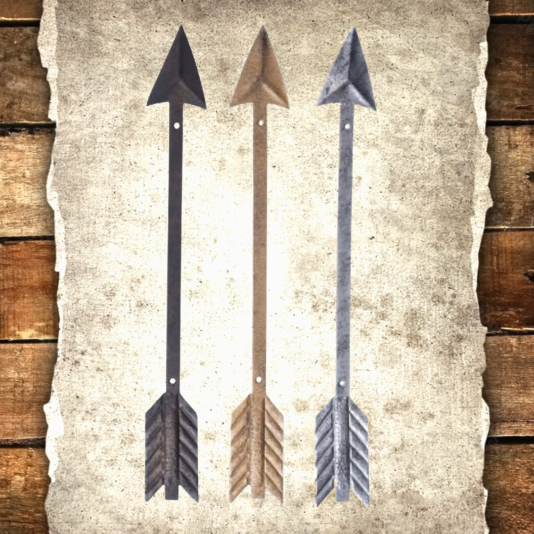 Decorative Arrows with Attachment Hardware