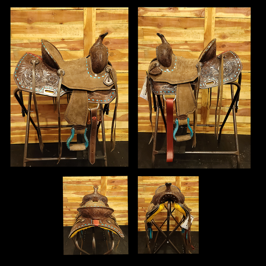Double T Youth Roping Style Saddle