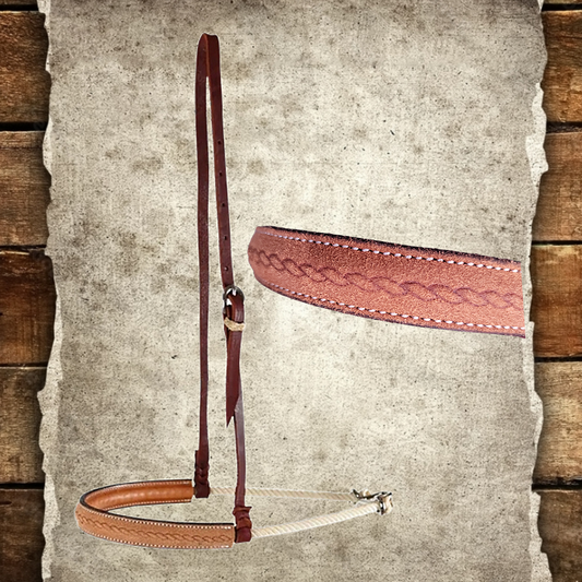 Lone Star Roughout Rope Noseband