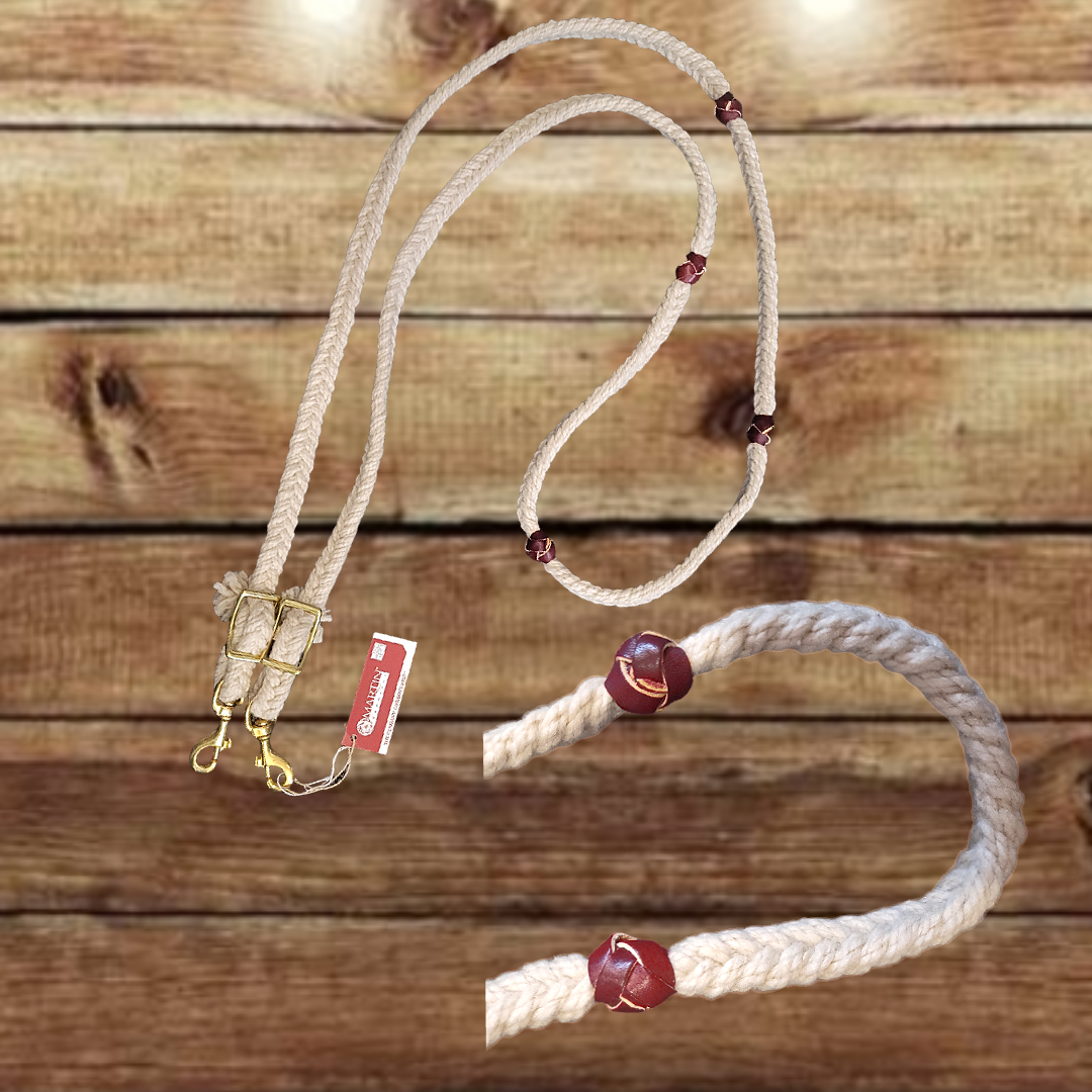 Martin Mohair Barrel Reins