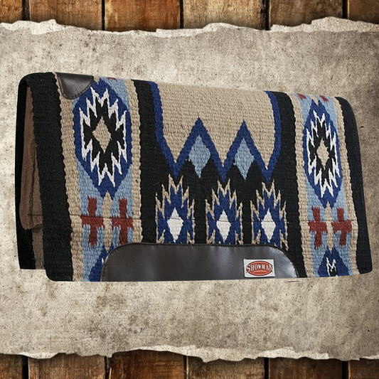 Showman Cutter Pad with Memory Felt Bottom and Navajo Blanket Top