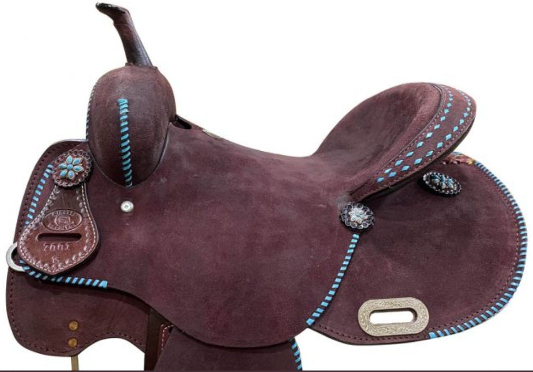 Circle S Barrel Style Saddle