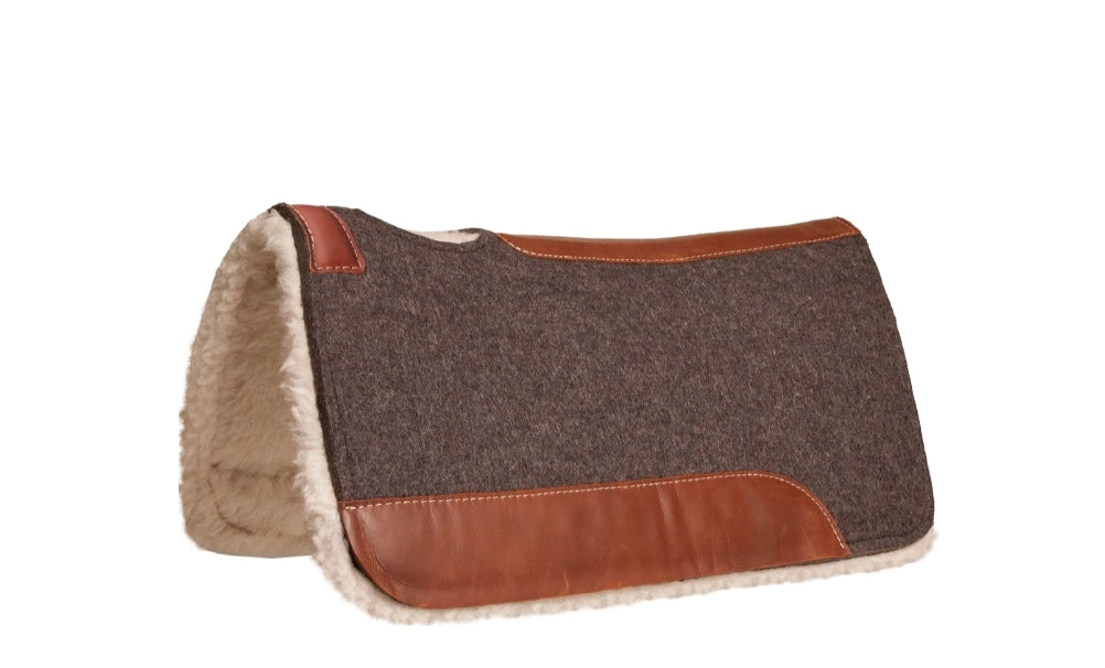 Lone Star Wool Saddle Pad With Fleece