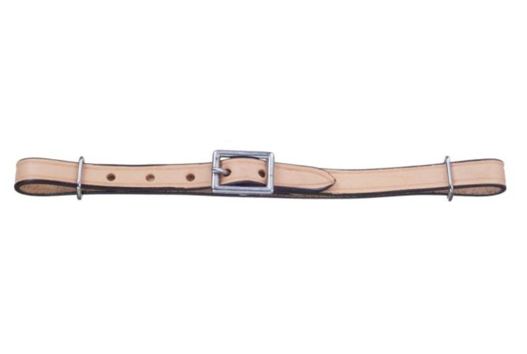 Tough-1 Leather Curb Strap