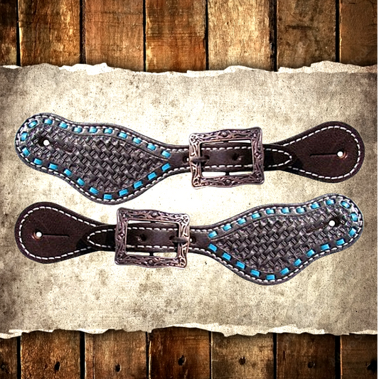 Showman Youth Spur Straps