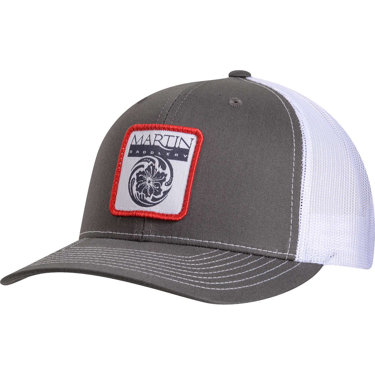 Classic Equine Trucker Snapback Cap, Mid-Profile