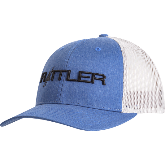 Rattler Trucker Snapback Cap With 3D Letters, Low-Profile