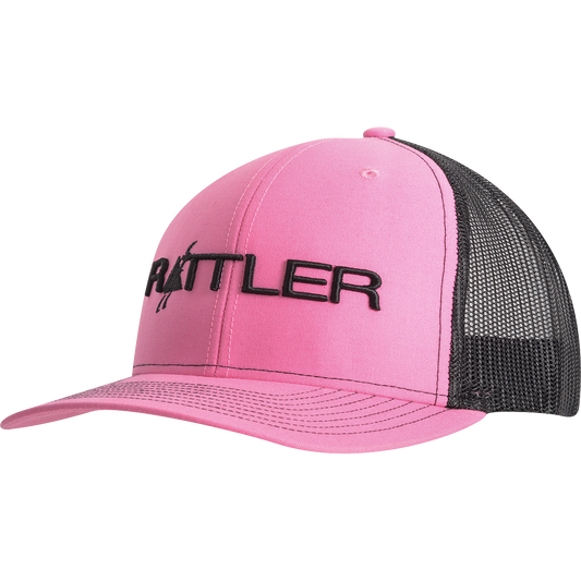 Rattler Trucker Snapback Cap With 3D Letters, Low-Profile