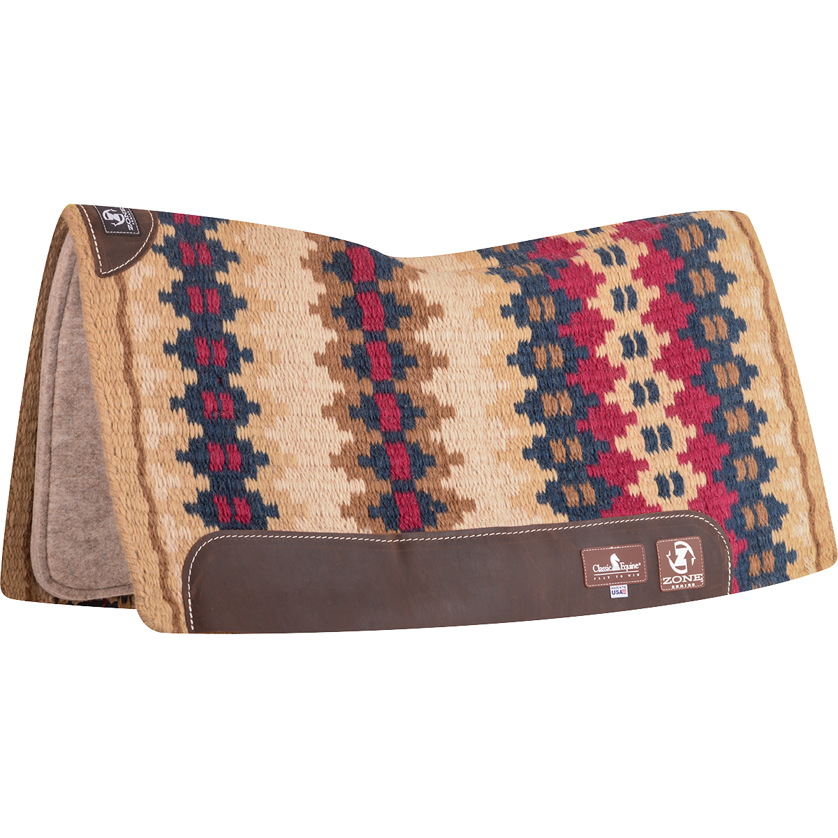 Zone 3/4" Blanket Top Saddle Pad